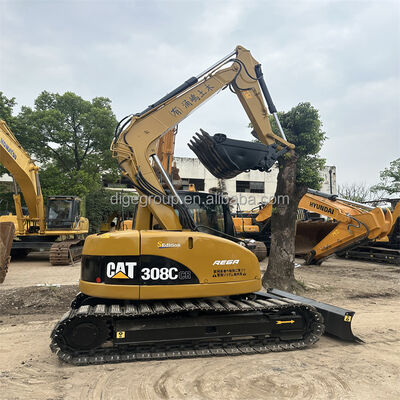 Digunakan Caterpillar 308C 8t excavator dalam stok dengan Harga Murah jual panas dalam kondisi baik bekas Excavator kuat Untuk dijual