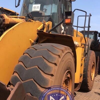 Jepang 6,5 Ton bekas Caterpillar Wheel Loader CAT980H Wheel Loader berkualitas tinggi Di stok
