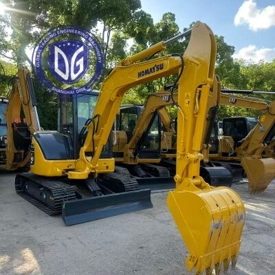 Ekskavator Mini Komatsu PC40 Jepang Bekas 4 Ton Penggali Hidraulik Kecil Jam Kerja Rendah