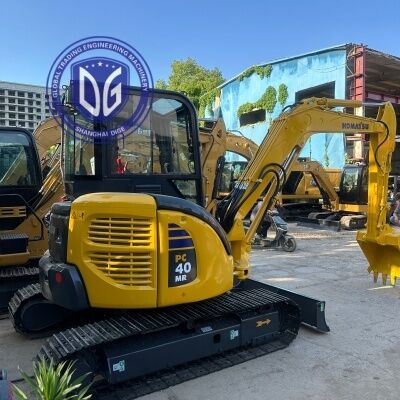 Ekskavator Mini Komatsu PC40 Jepang Bekas 4 Ton Penggali Hidraulik Kecil Jam Kerja Rendah