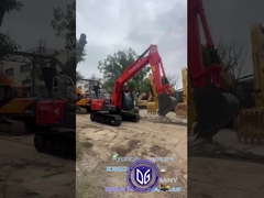ZX120 Digunakan Hitachi Excavator 12 Ton Crawler Excavator