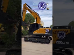 Hyundai 220 20ton bekas excavator model populer Dalam kondisi baik dan siap untuk dijual